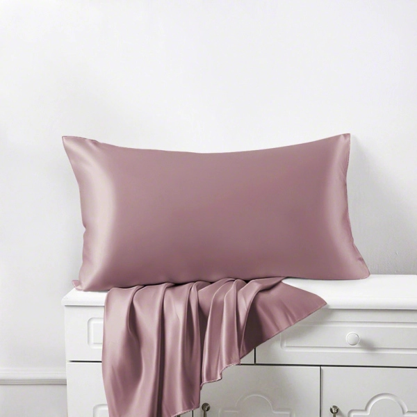 satin pillow case (1 pcs) - cashmere 
 غطاء وسادة ساتان (قطعة واحدة) - كشميري